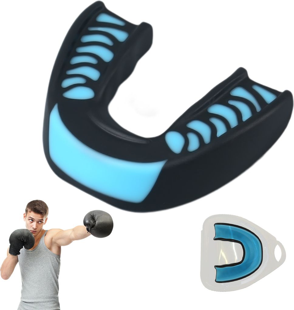 maycreate Mouth Guard for Braces Adults Youth Sports Football Boxing MMA Dental Protectio Mouth Guard-picture-32