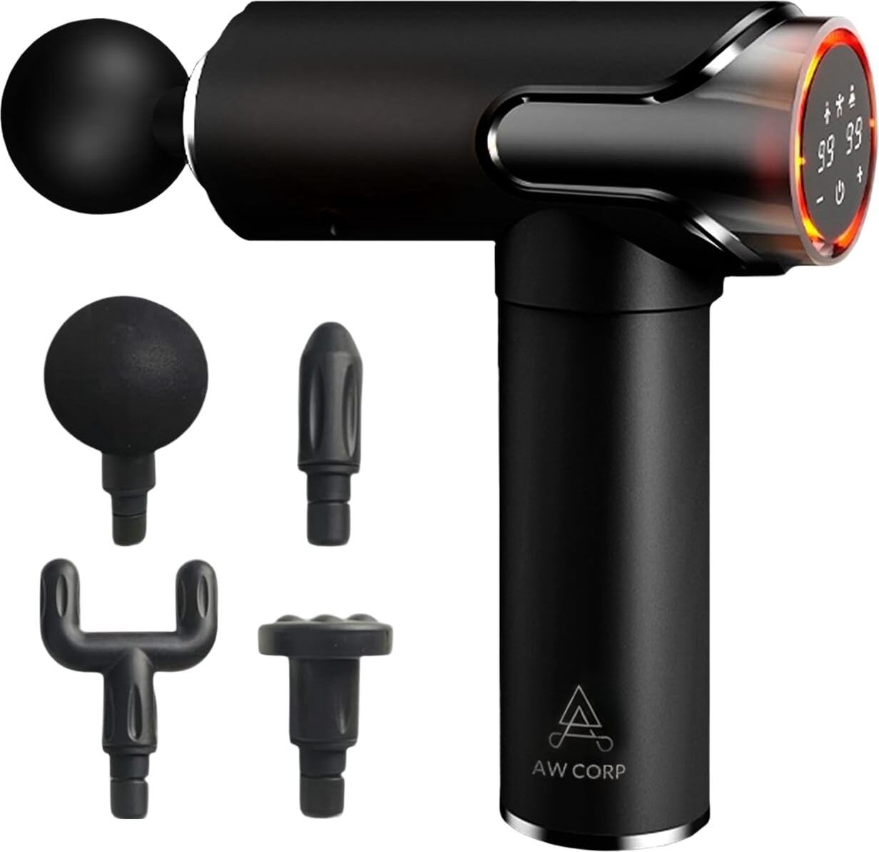taxzilla Portable Muscle Massage 99 Speed Gun with 4 Heads & LCD Display for Pain Relief-picture-38