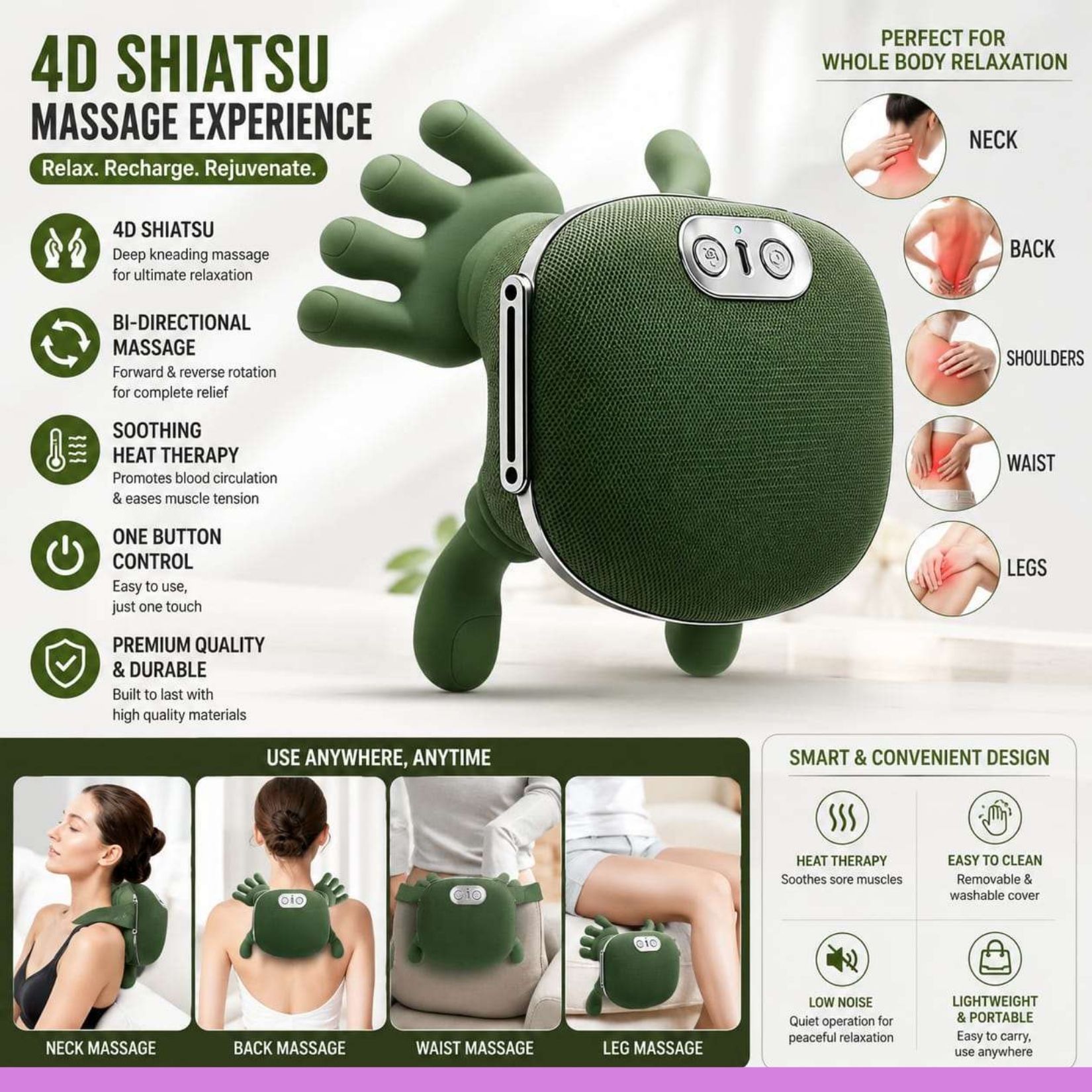one amore Shoulder Massager,Heat for Pain Relief, Muscle Relaxation & Stress Reduction@09-picture-20