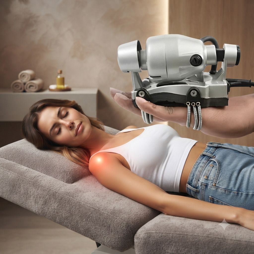 smarttech Double Speed Floating Action Heavy Duty Electric Body Massager for Head, Scalp-picture-0