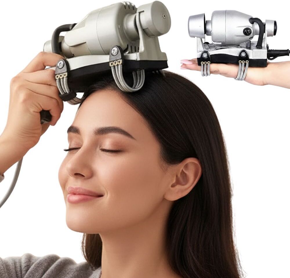 smarttech Double Speed Floating Action Handheld Head & Body Massager-picture-45