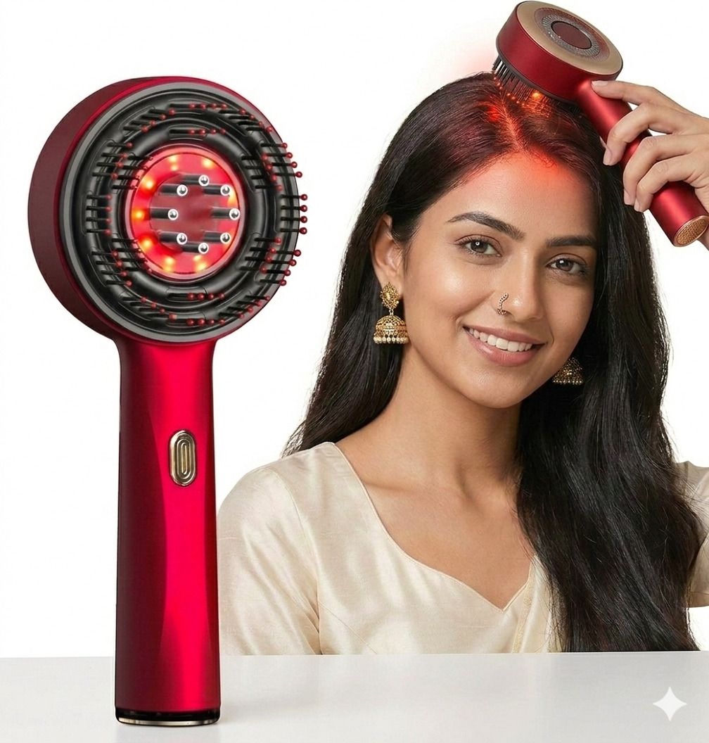 Electric Red Light Therapy Scalp Massager Brush-image-39