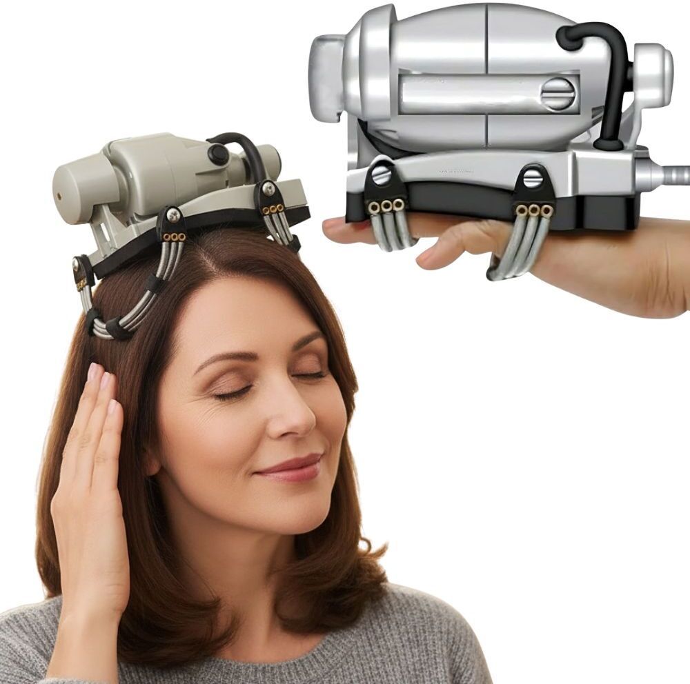 smarttech Dual Speed Electric Head & Body Massager for Relaxation-picture-23