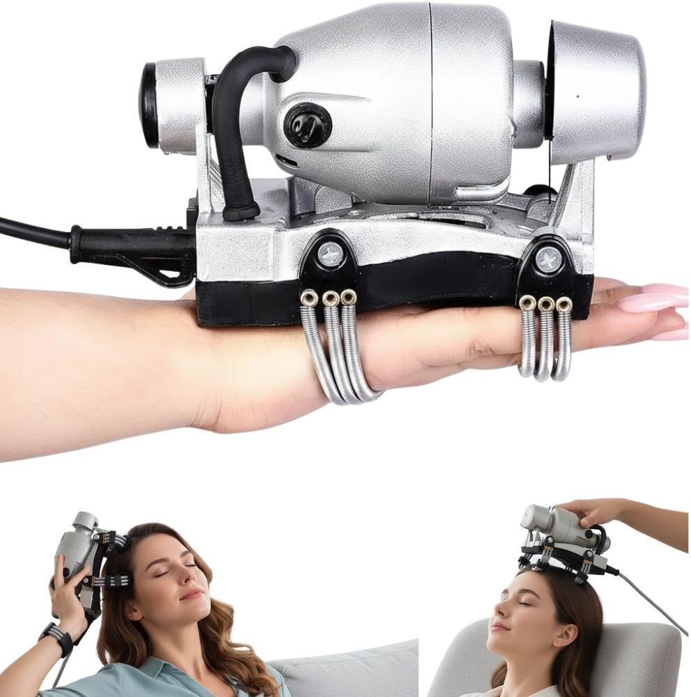 smarttech Handheld Double Speed Floating Action Head & Body Massager-picture-19