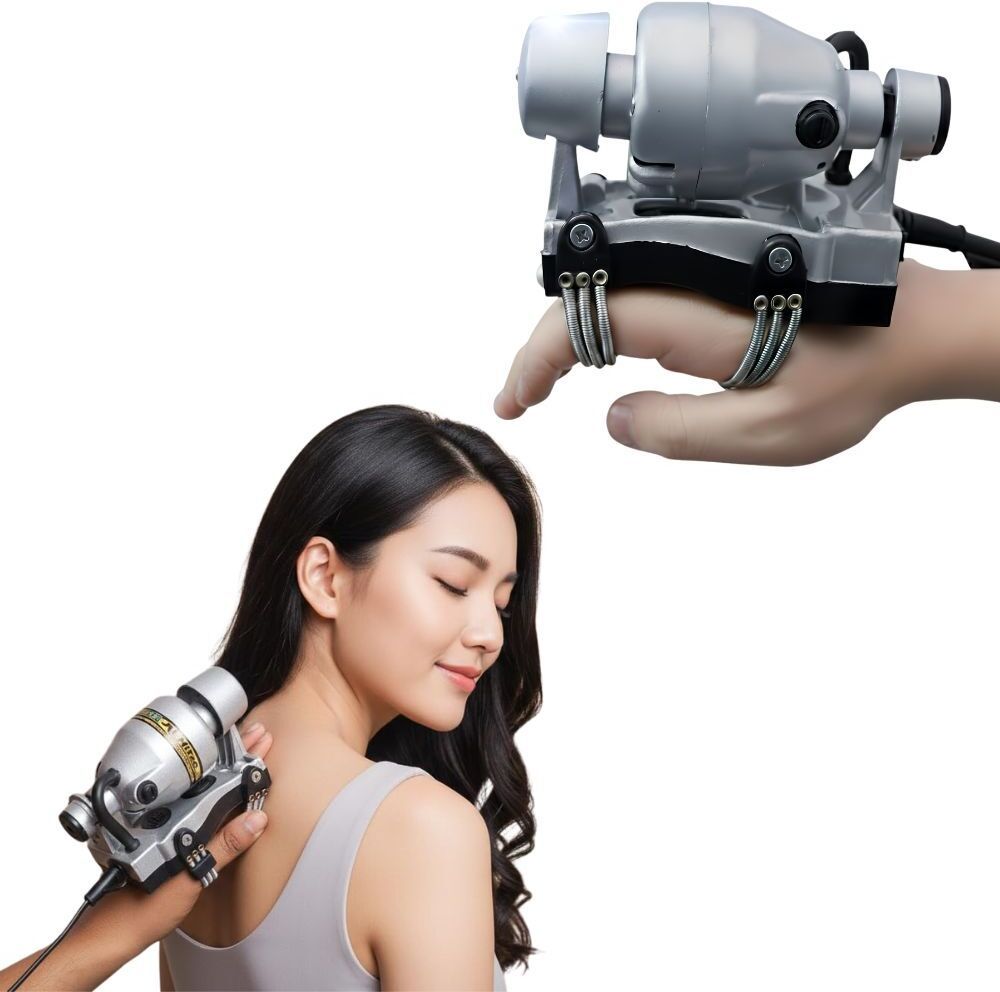 smarttech Portable Electric Handheld Massager for Neck, Back & Shoulders-picture-22