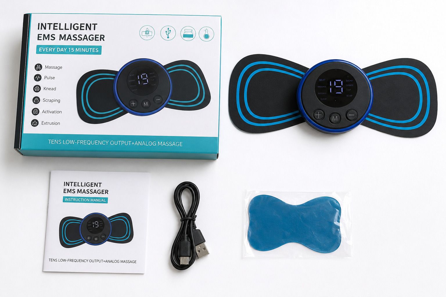ikhodal Mini Butterfly EMS Body Massager-picture-30