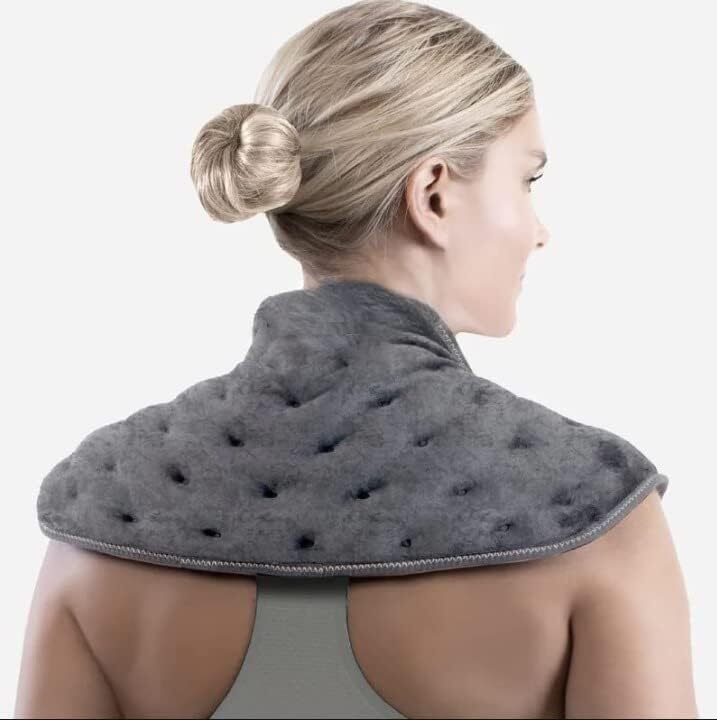 Microwave Neck & Shoulder Rapid Relief Wrap Hot & Cold Therapy Wrap Pad Men, Women Lacrosse Shoulder Pad