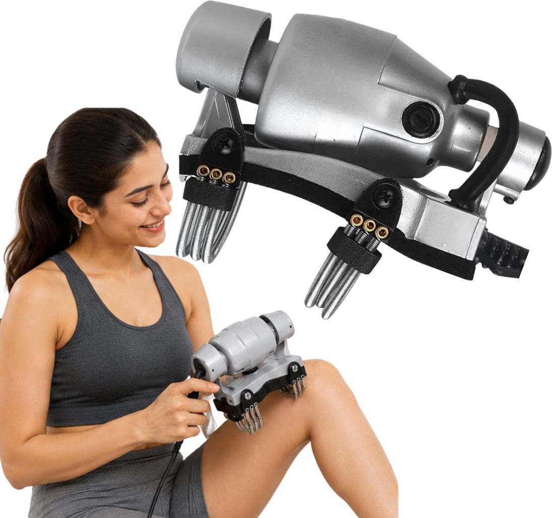 smarttech Electric Deep Tissue Therapy Massager Silver-picture-4