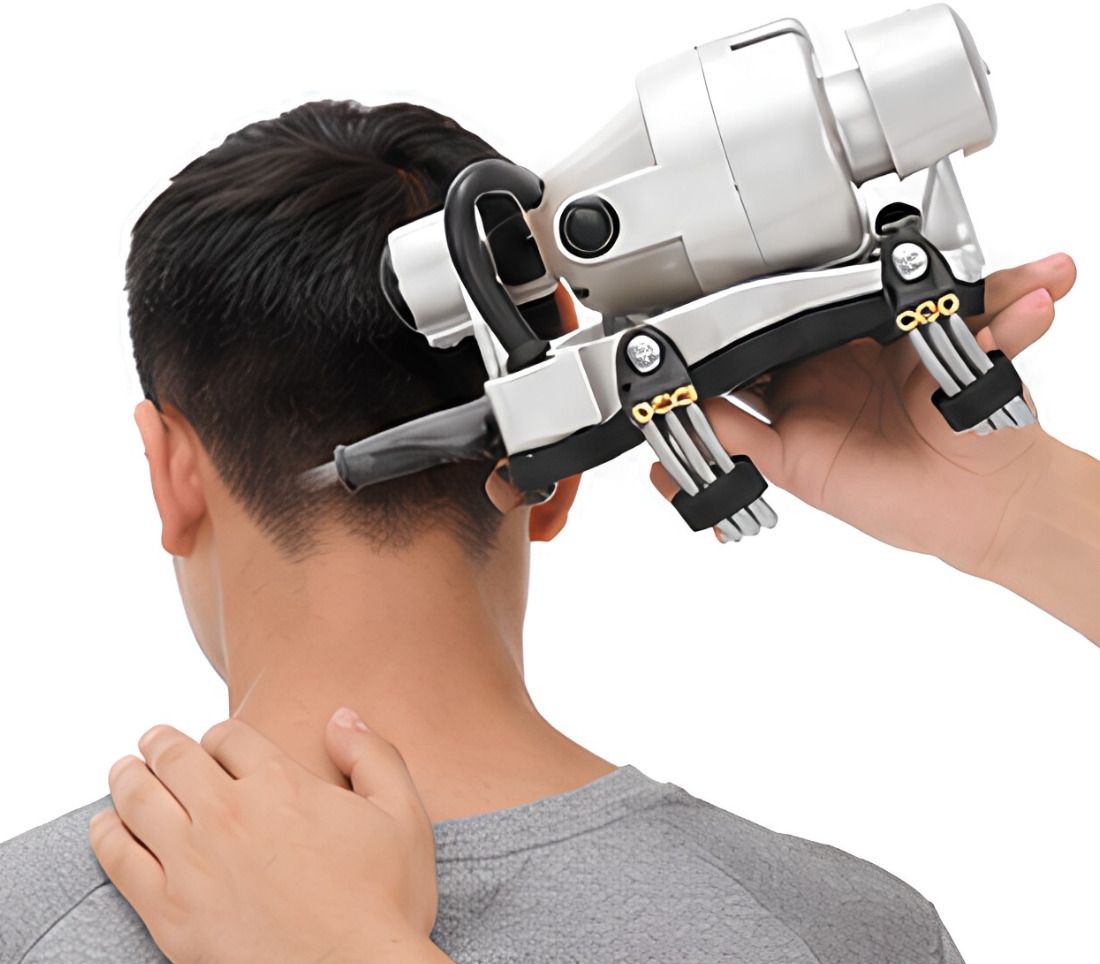 Double Speed Therapy Massager for Head Neck Shoulder and Back-image-2