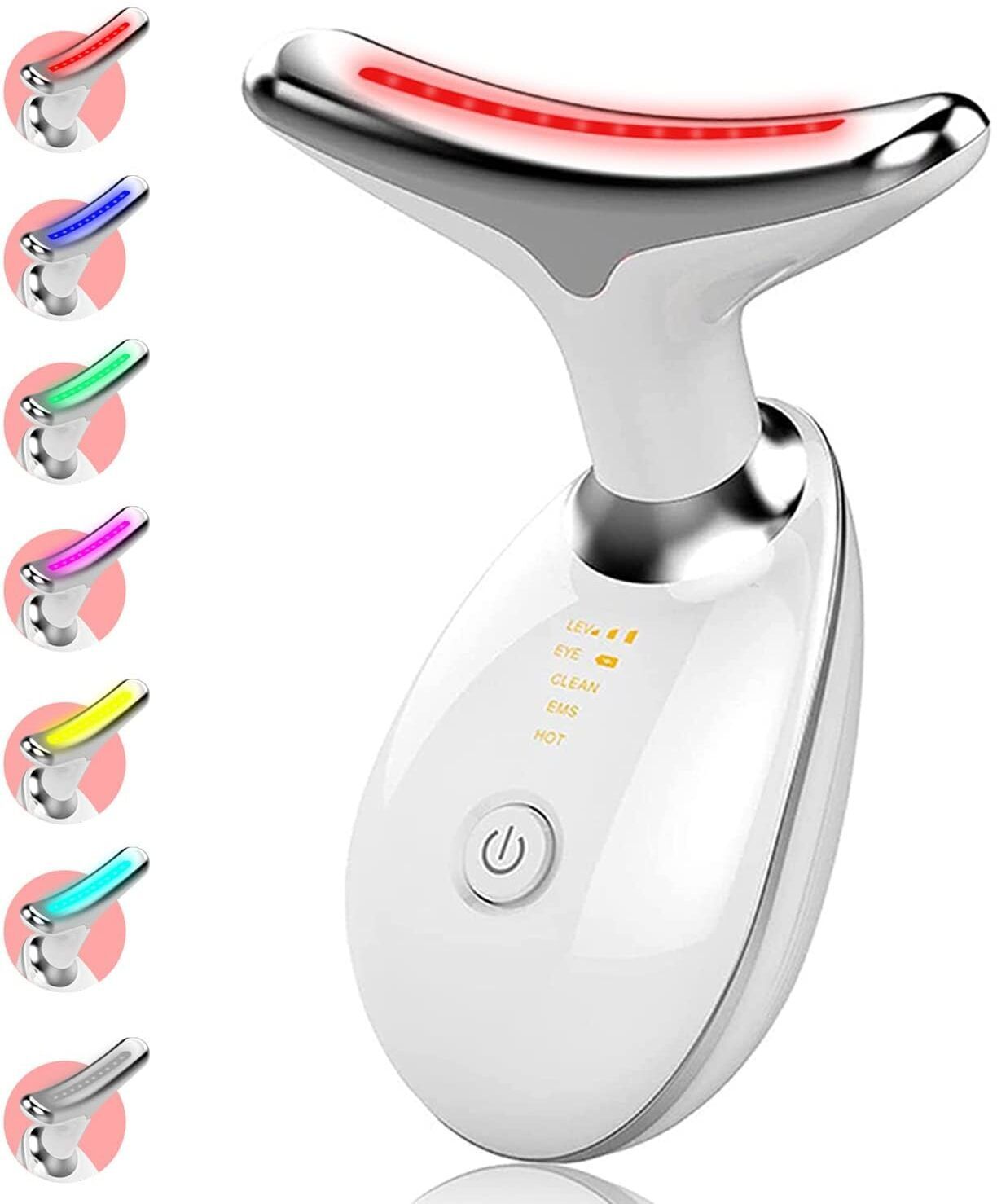7 Color LED Face Skin Rejuvenation for Face & Neck Beauty Device-image-1