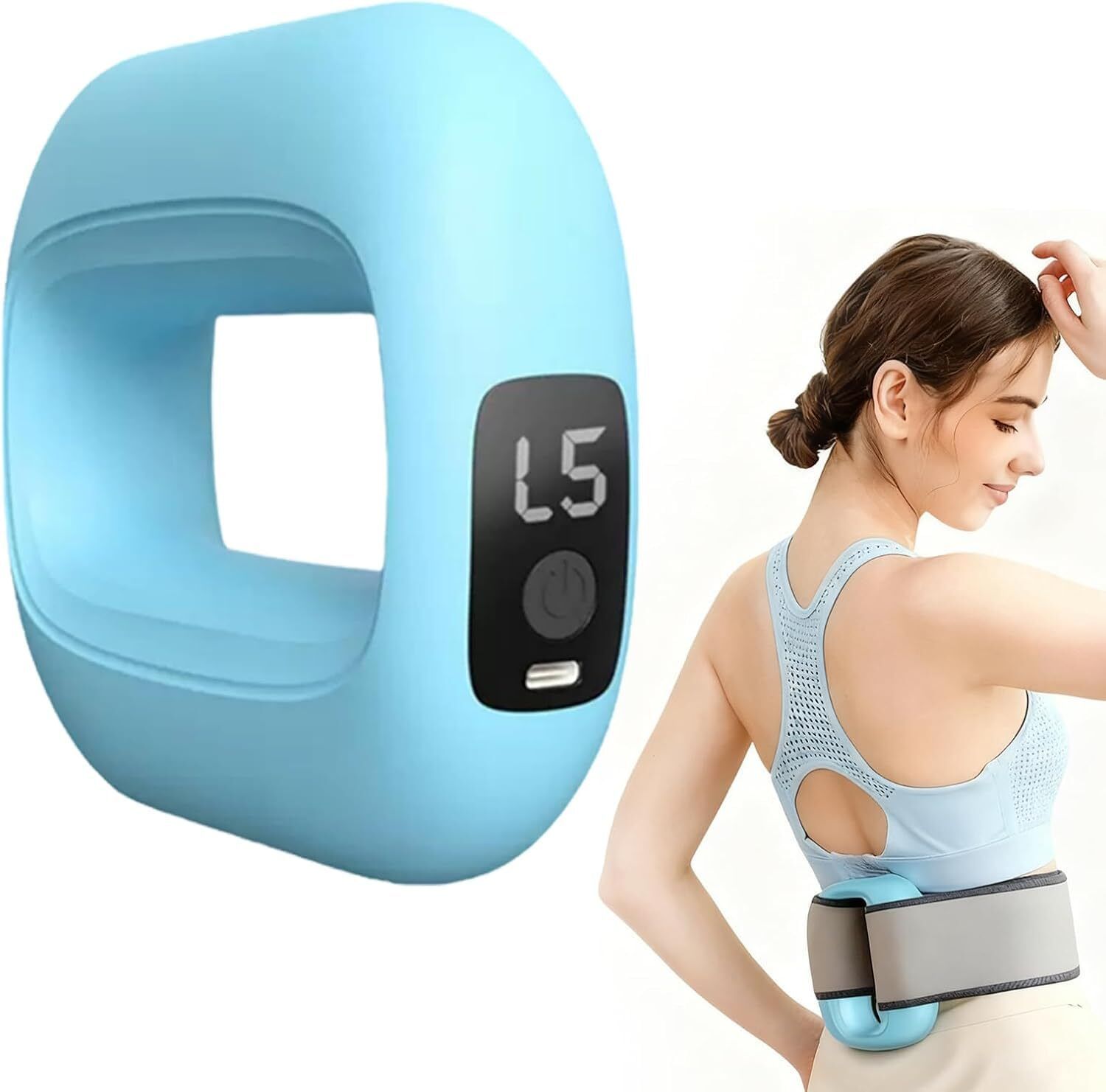 wengonvila Electric Fascia Massage Ring Smart Body Relaxation & Muscle Recovery Massager-picture-26