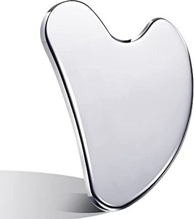 Stainless Steel Gua Sha Facial Tools Metal Gua Sha Tighten Skin Care-image-41