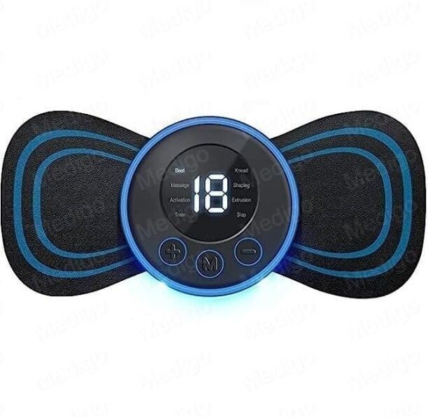 qyyrix EMS Butterfly Massager|Rechargeable Mini Body & Neck Pain Relief Machine-picture-35