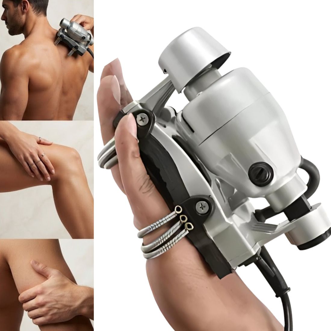 smarttech Premium Double Speed Handy Massager for Daily Body Relaxation-picture-36