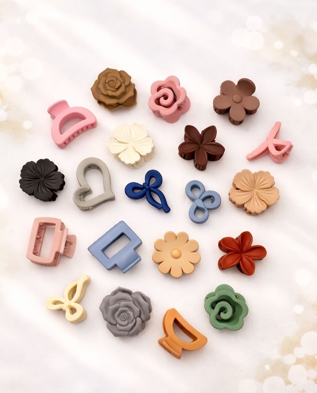 clipzy Medium Clutcher | Multicolour Durable Plastic Hair Claw for Women & Girls Hair Claw-picture-11