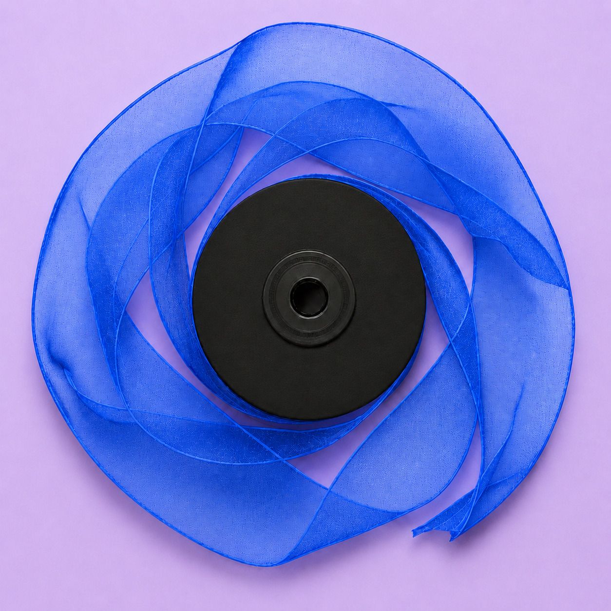 cypat 8Meter Blue Organza Ribbon for Gift Wrapping, Bouquet Decoration, DIY Crafts B Blue Sheer Ribbon-picture-30