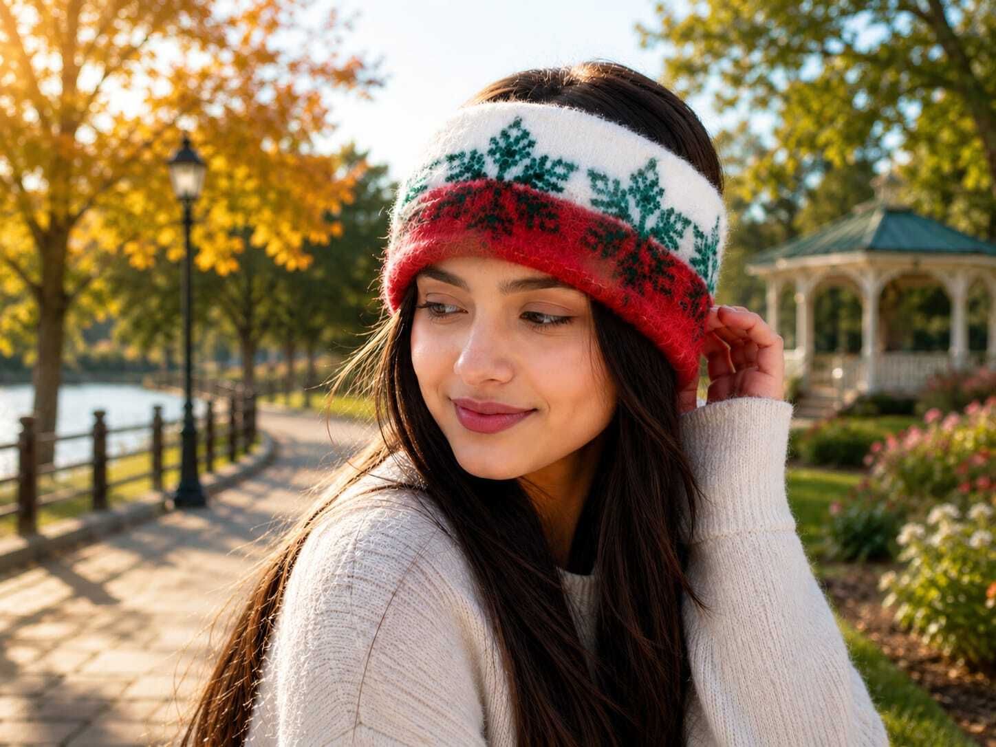 tiny tales Winter Headbands for Women (IND*7931)Knitted Ear Head Band-picture-41