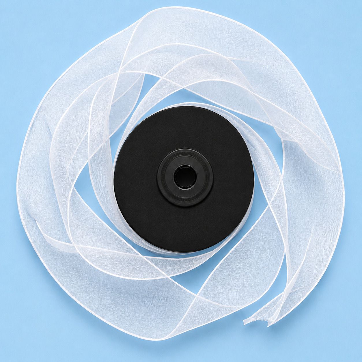 cypat 8Meter White Organza Ribbon for Gift Wrapping, Bouquet Decoration, DIY Crafts P White Sheer Ribbon-picture-39