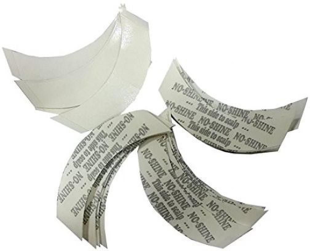 No-Shine CC Contour Tape Strips - Bag of 36 pc Hair Accessory Set-image-1