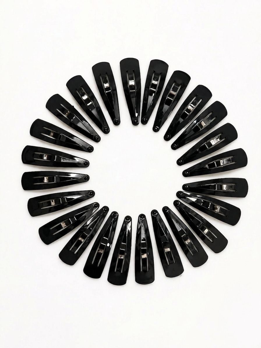 black steel tic tac clips (Pack of 24) Tic Tac Clip-image-1