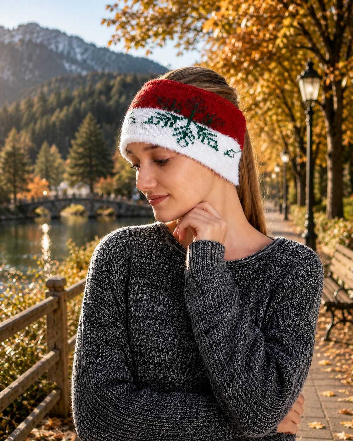 tiny tales Womens Winter Ear Warmer(IND*9232) Headband Head Band-picture-49