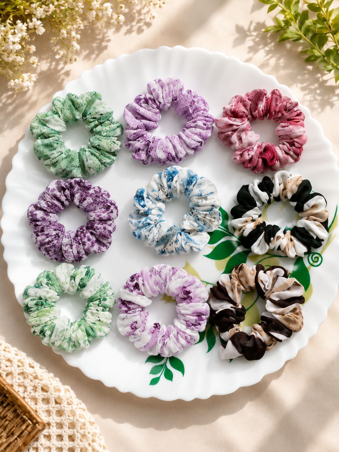 9 Pcs Hair Rubber Band Rubber Band-image-42