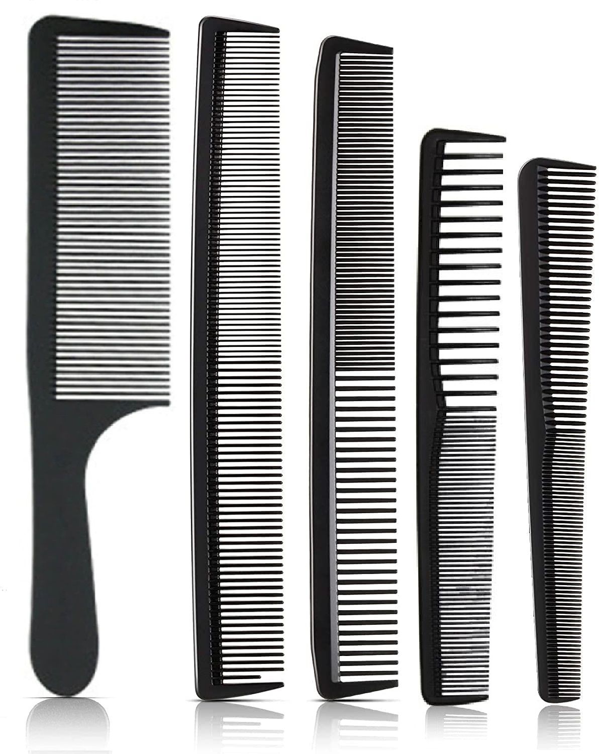 5 Anti Static Heat Resistant Hair Cutting Styling Classic Combs-image-7