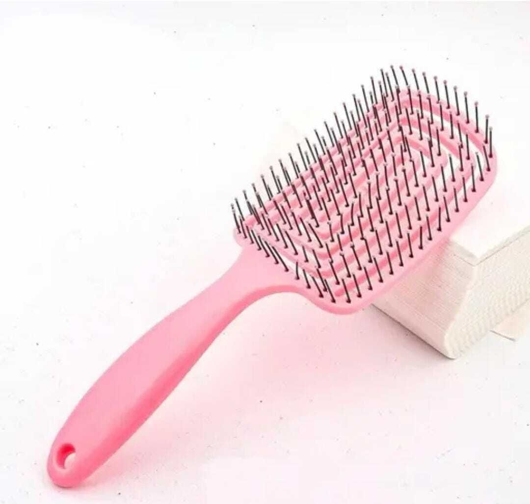 shevique Detangling hair Brush For fine, Thick , curly Hair - Curved & Vented Hairs-picture-36