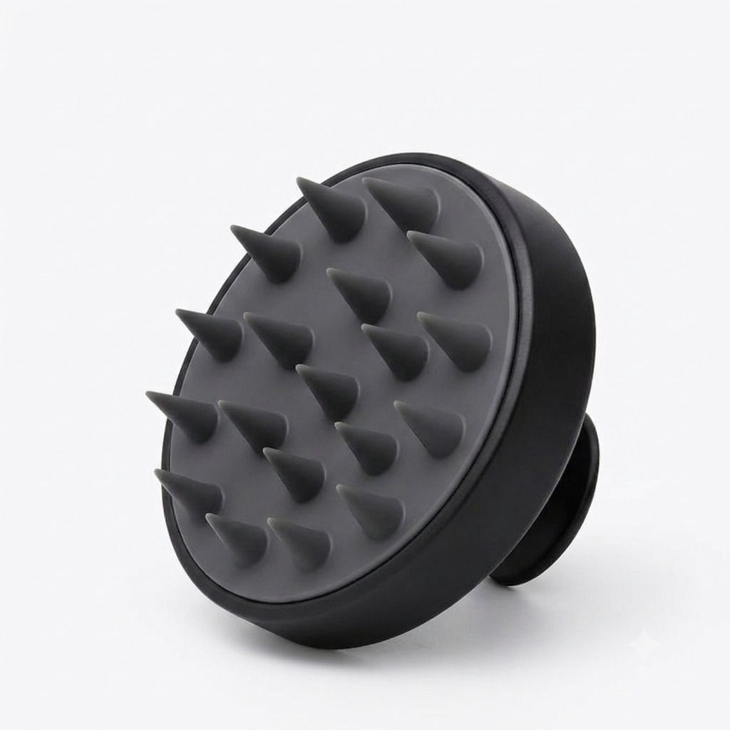 vishwamantra Scalp Massager Shampoo Brush, Silicone Hair Scrubber for Men Women-picture-42