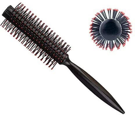 Hair Roller Comb Small Round Hair Brush Soft Bristles Roller Comb-image-42
