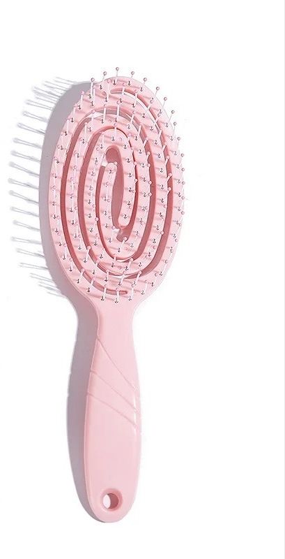 feelhigh Pink Organic Detangling Hair Brush for Women, Men & Children-picture-27
