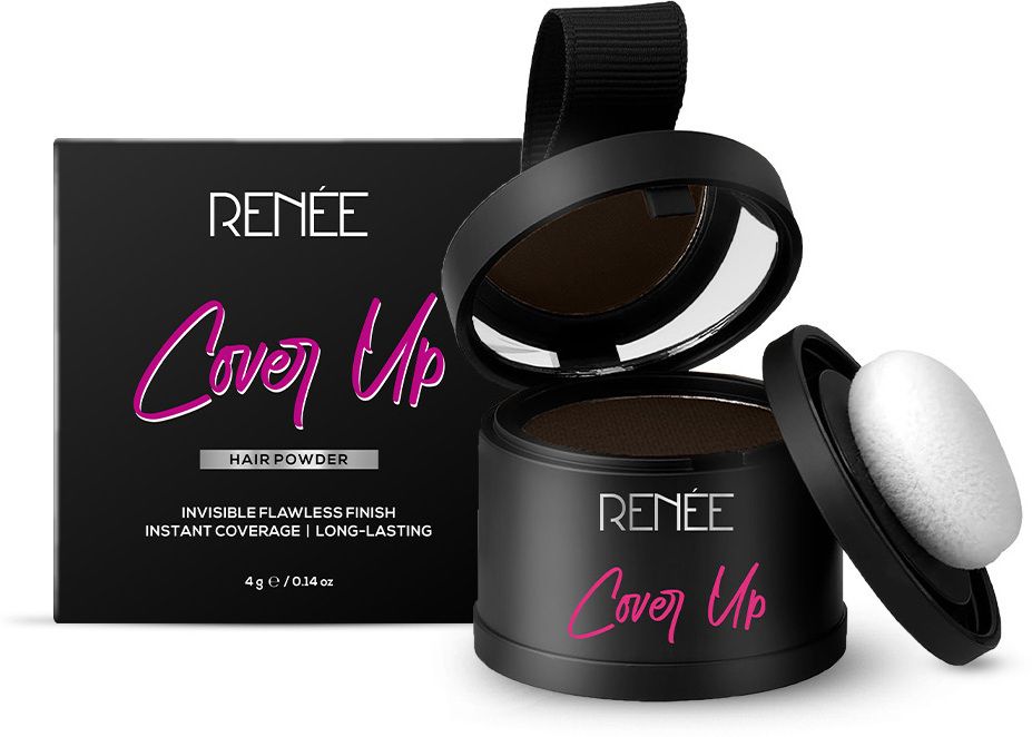 renee Cover Up Hair Powder, Helps Cover Grey Roots & Bald Spots Instantly Pigmented 4g ,Brown-picture-26