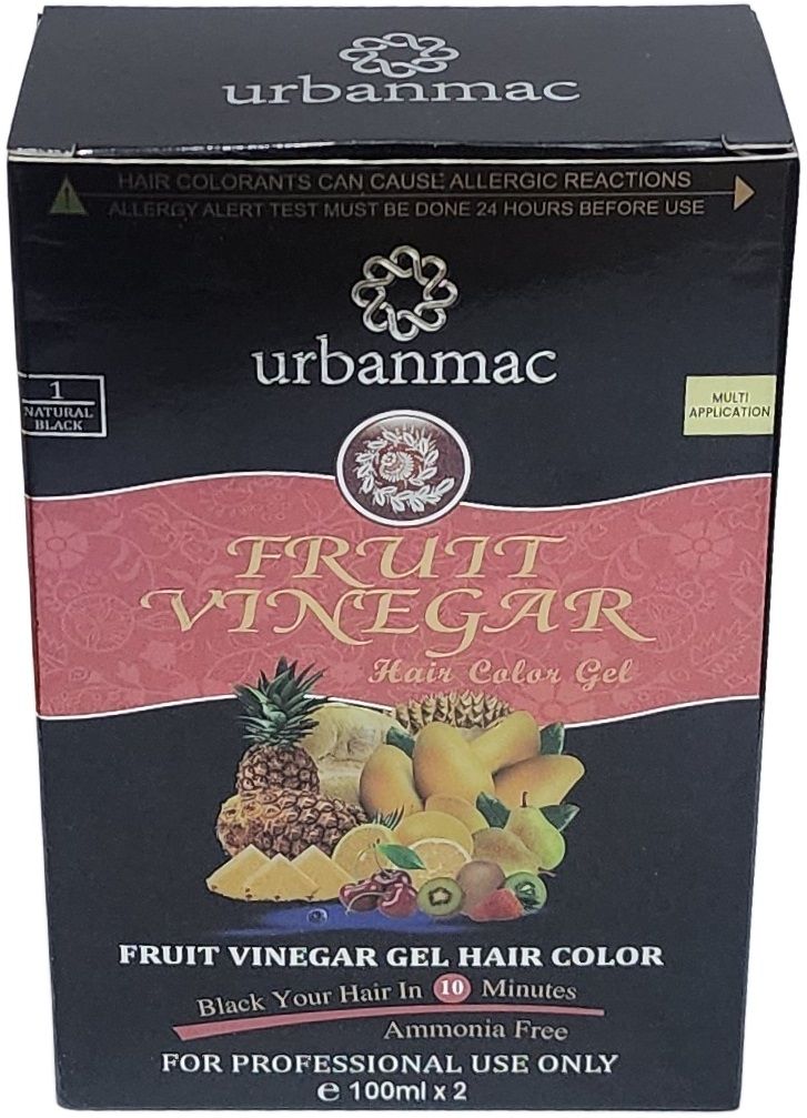 Fruit Vinegar Gel Based , Natural Black