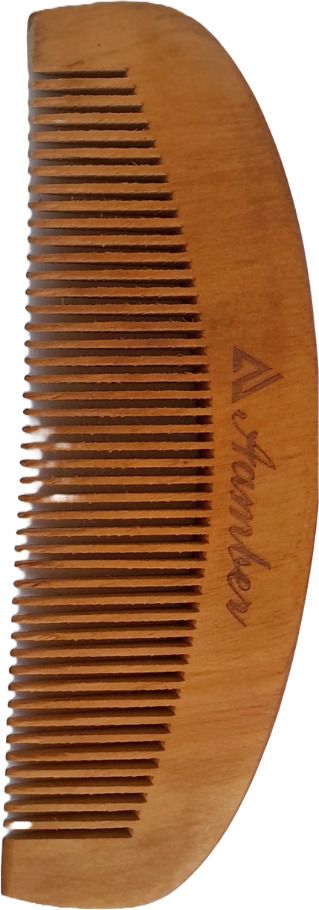 aamber WOODEN HAIR COMB-picture-25