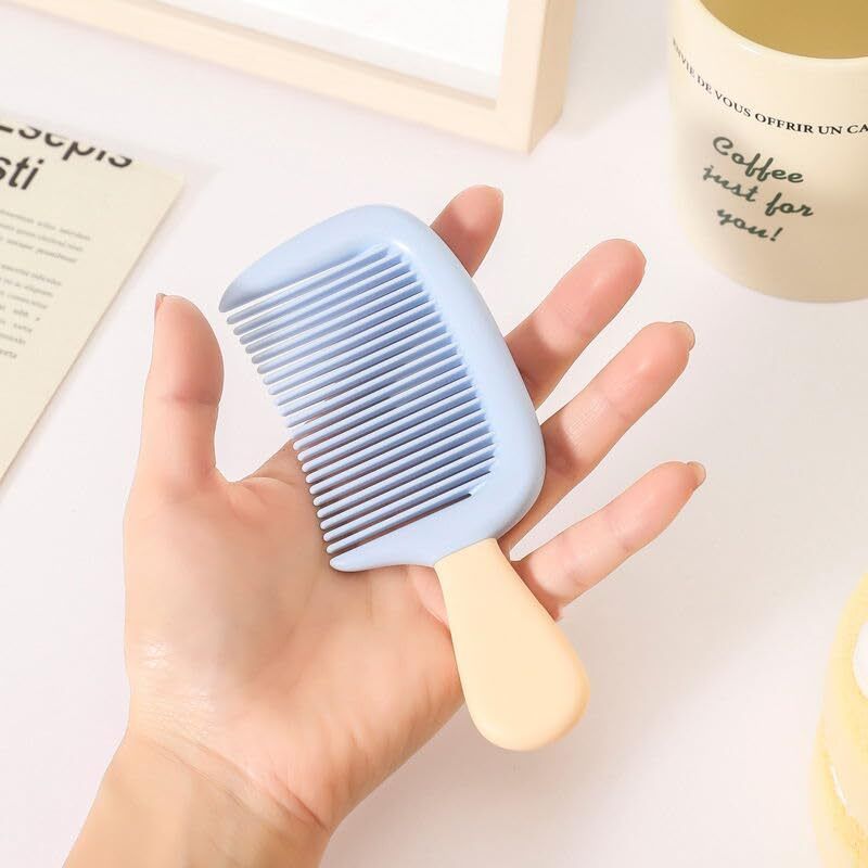 kruhimo Baby Hair Comb Set for Newborns, Soft Anti-Static Scalp Care Comb-picture-10