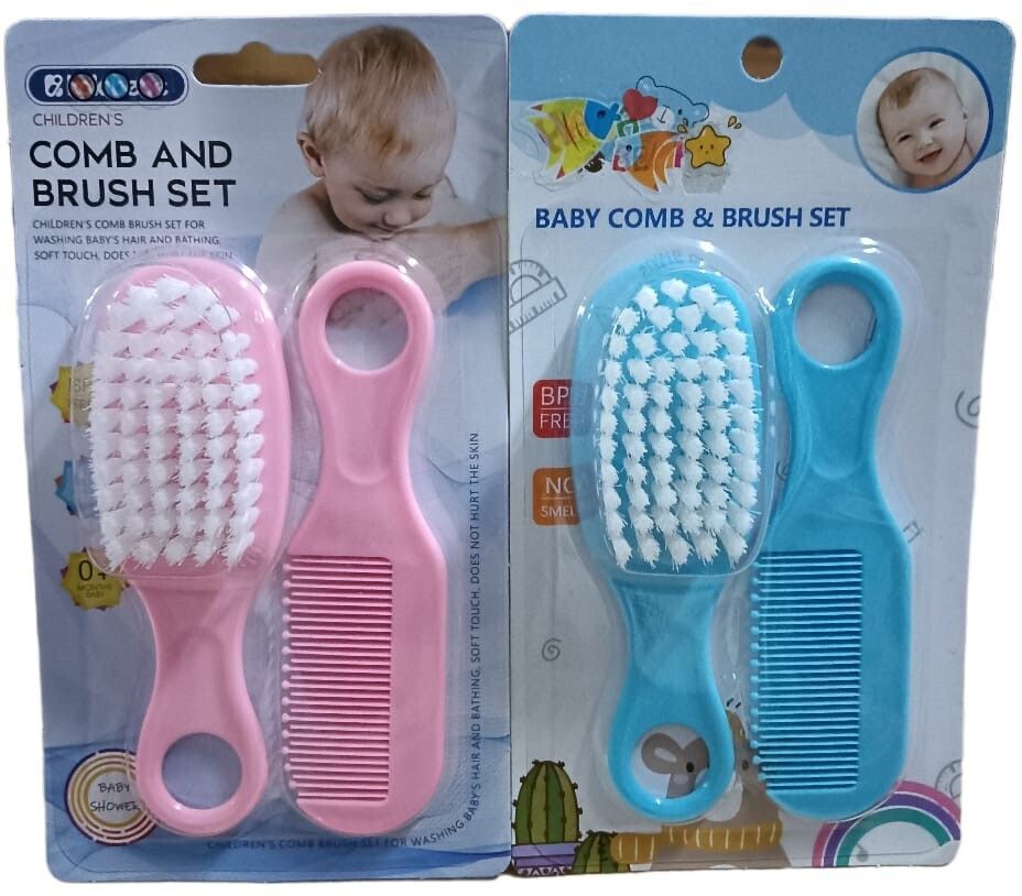 micashu 2pcs Comb & Brush Set | Baby Hair Grooming Combo-picture-22