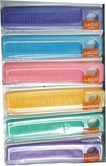 Plastic Fine Tooth Pocket Comb for Hair Styling & Grooming (Pack of 12)-image-15