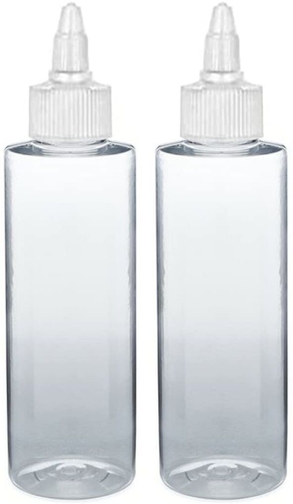 100ml Twist Top Applicator with Transparent Bottle, Refillable, Open/Close Nozzle for applying Hair Oil,Shampoos, DIY Care and Medicine Directly on Scalp and Hair Roots-image-15