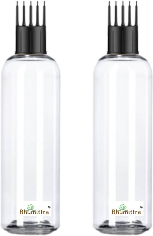 200Ml Plastic Bottle For Hair Application (Hair Applicator Bottle With Comb Head