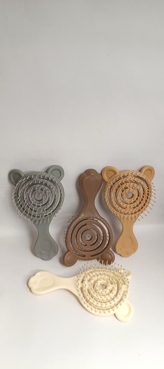 Cute Mini Hair Brush | Soft Bristle Detangling Comb | 1 Pc-image-25