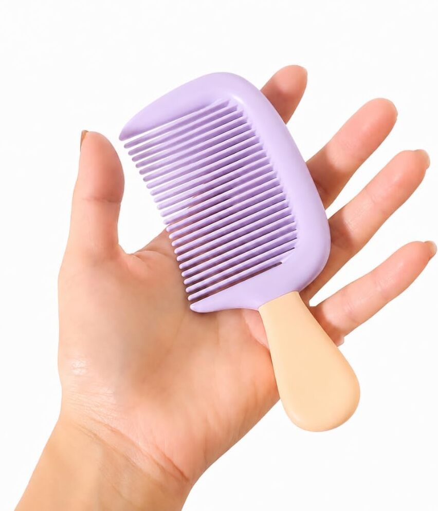 kruhimo Soft Baby Hair Comb Set for Newborns, Anti-Static Hair Grooming Tool-picture-6