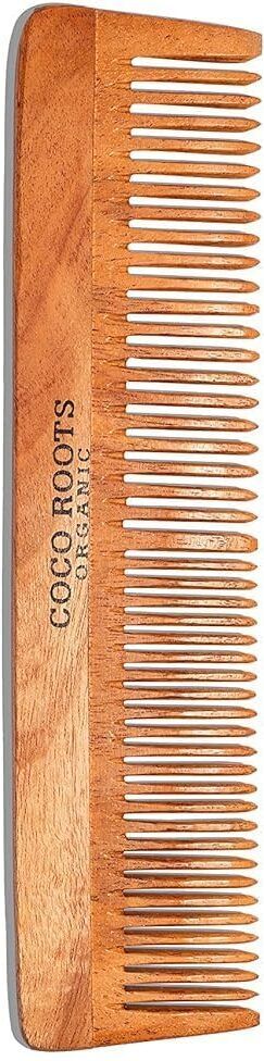 cocorootsorganic Neem Wood Comb (Full Bristles)-picture-11