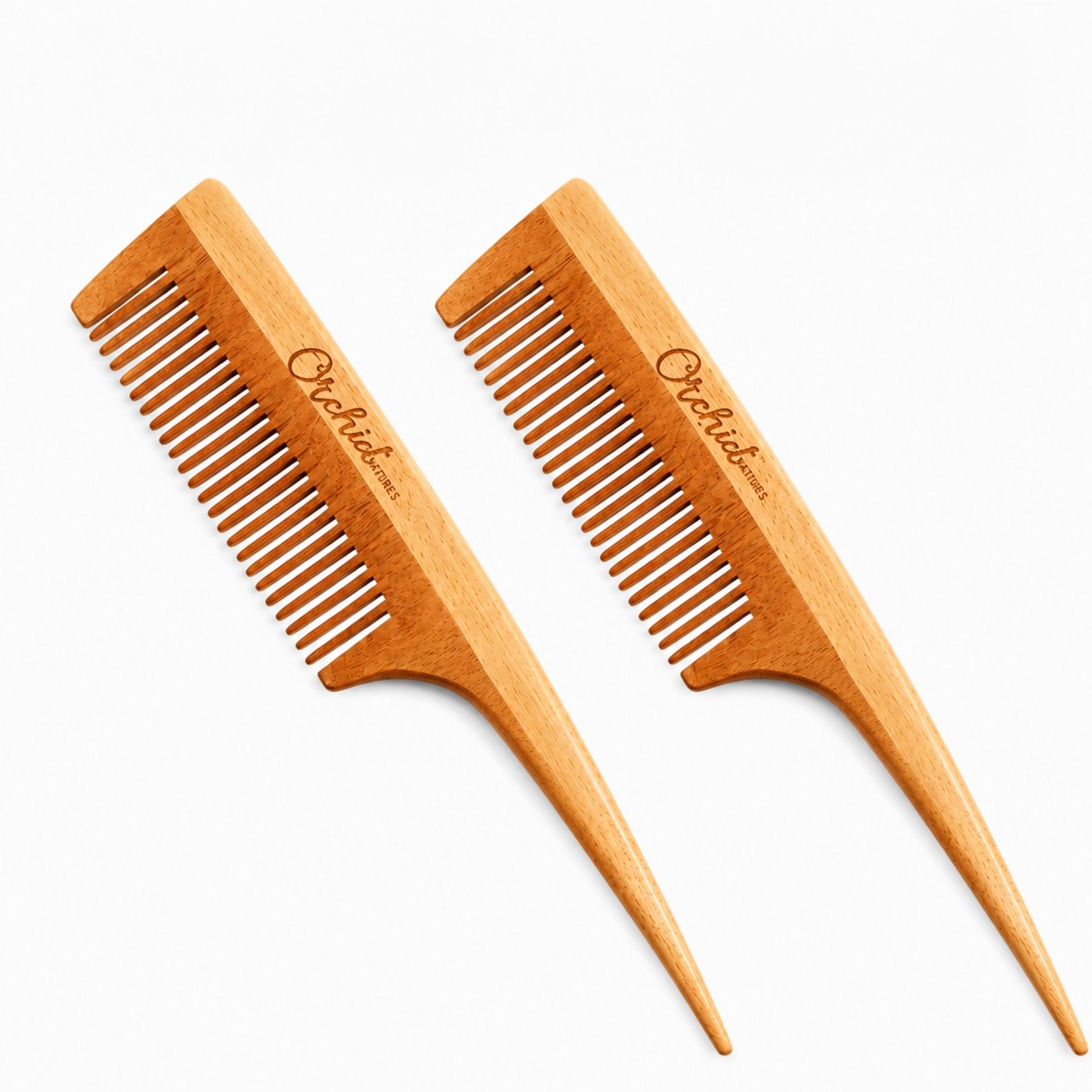 orchid natures Wooden Comb-picture-44