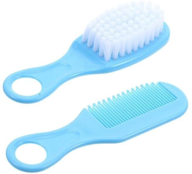Pack of 1 Baby Hair Brush and Comb Set, Soft Bristles