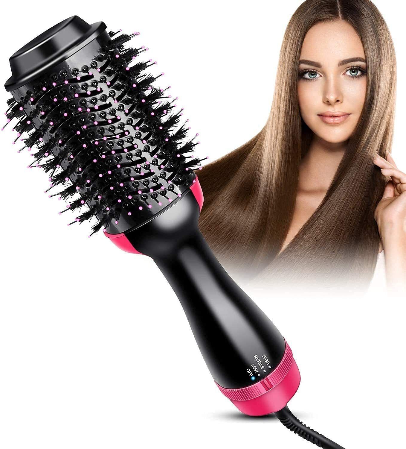 MILESTRO hot air brush straightener Personal Care Appliance Combo
