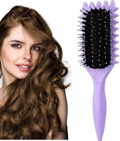 shopfleet Curly Hair Brush Anytime Styling Detangling Hair Comb Brush-picture-12