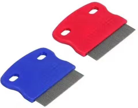 lice comb for hair fine metal teeth head lice remover product nit & egg remover