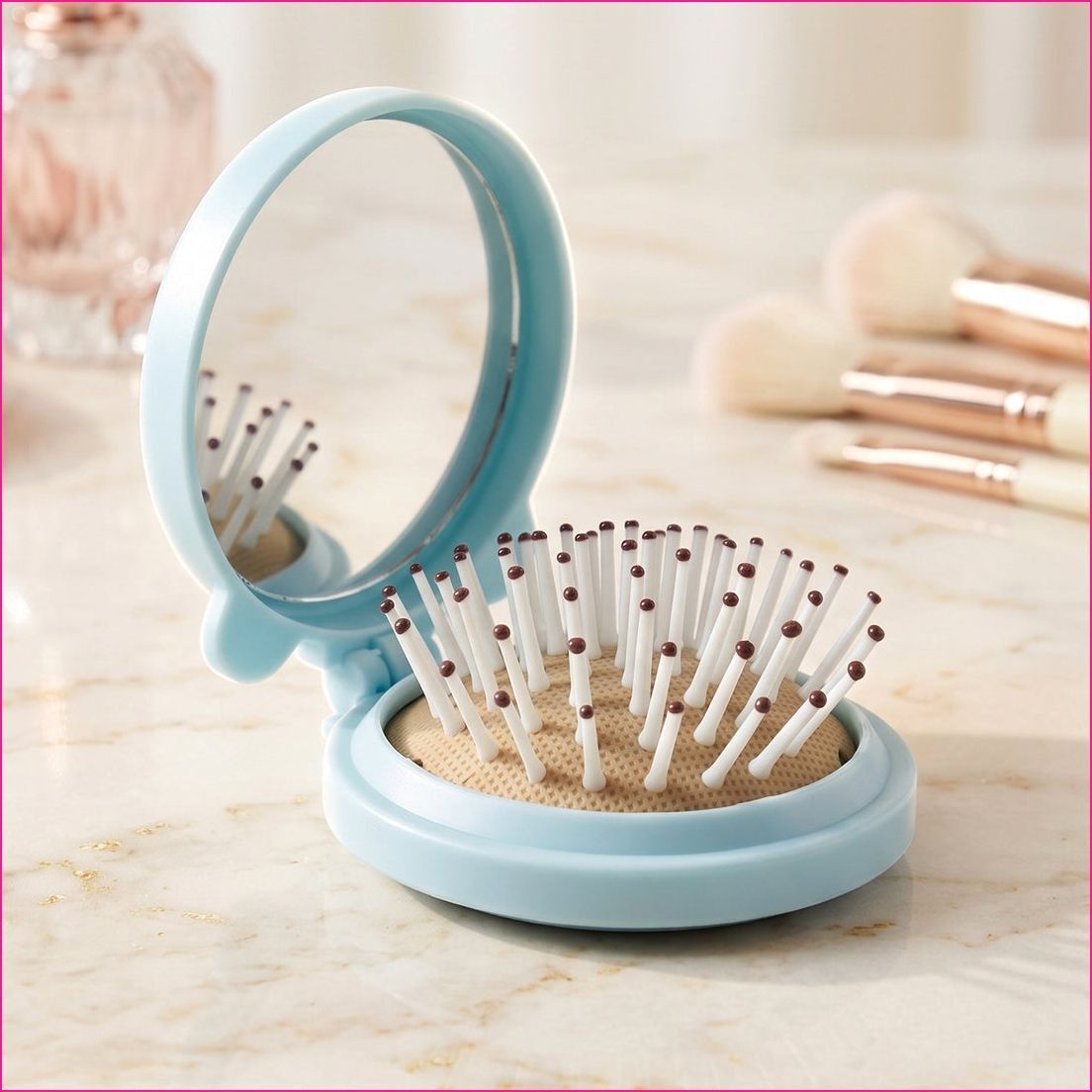 Fold Flat Hair Brush Mirror-image-14