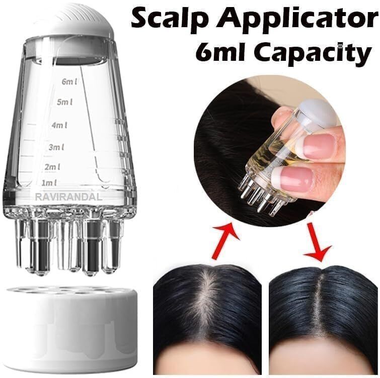 hair oil applicator,ball root comb applicator bottle scalp massager