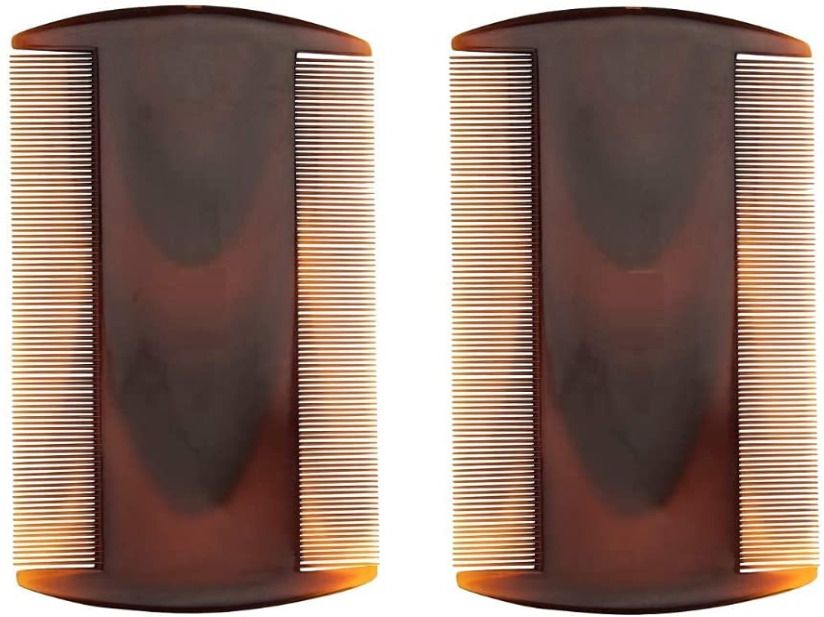 abc SKA Fine Tooth Dust Lice Clean Remove Plastic Lice Hair Combs pack Set of 2-picture-42